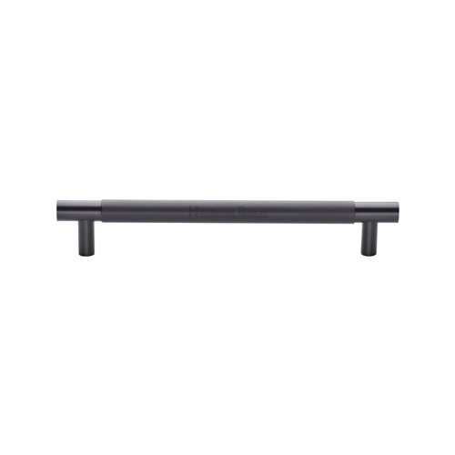 Heritage Brass Appliance Pull Knurled Design in Matt Bronze
