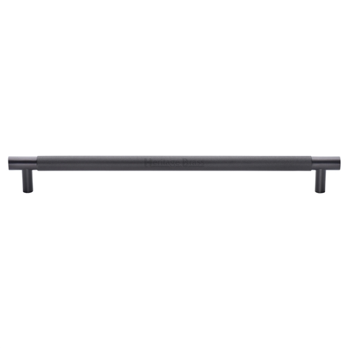 Heritage Brass Appliance Pull Knurled Design in Matt Bronze