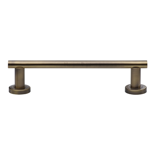 Classic Door Pull Handle in Antique Brass