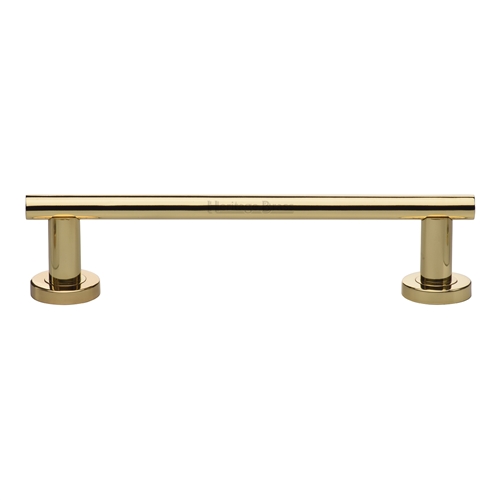 Classic Door Pull Handle in Polished Brass
