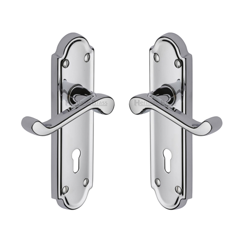 Meridian Door Handle on Plate