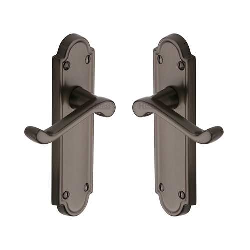 Meridian Door Handle on Plate