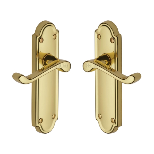 Meridian Door Handle on Plate