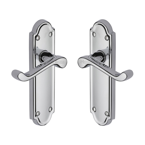 Meridian Door Handle on Plate