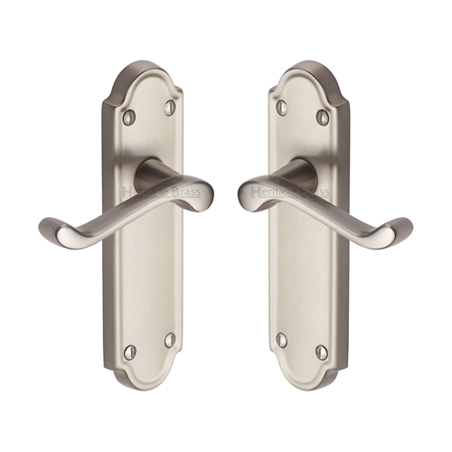Meridian Door Handle on Plate
