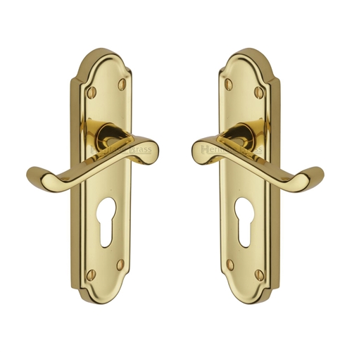 Meridian Door Handle on Plate