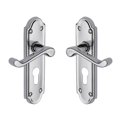 Meridian Door Handle on Plate