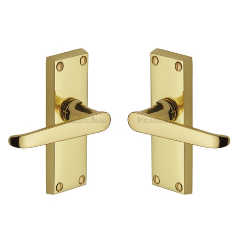 Victoria Short Door Handle on Plate