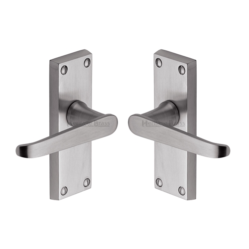 Victoria Short Door Handle on Plate