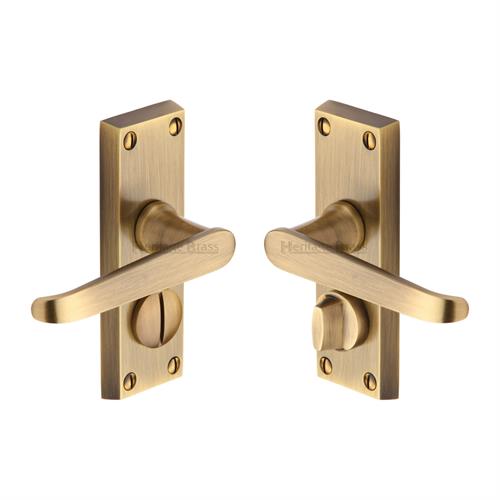 Victoria Short Door Handle on Plate