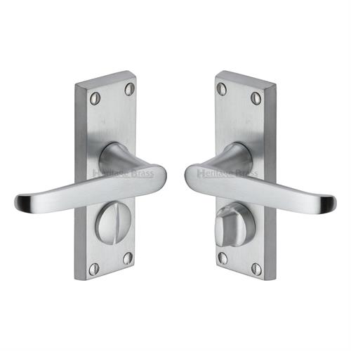 Victoria Short Door Handle on Plate