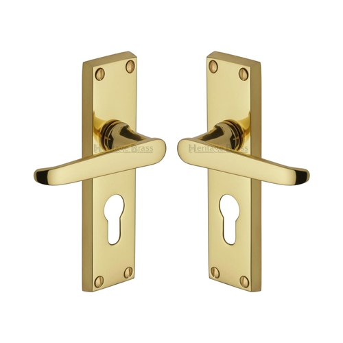 Victoria Door Handle on Plate
