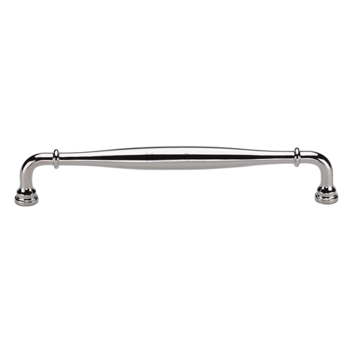Henley Traditional Door Pull in Polished Nickel Finish