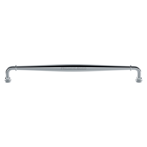 Henley Traditional Door Pull in Polished Chrome
