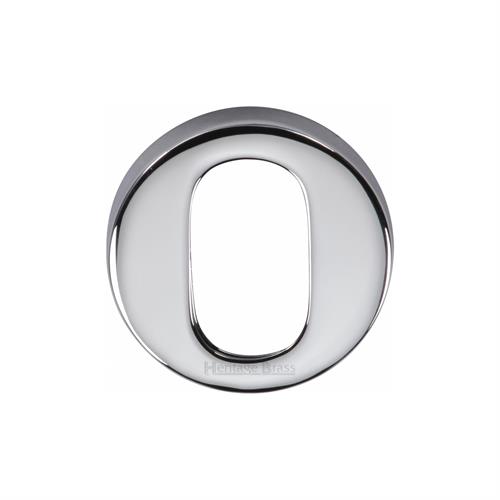 Oval Profile Cylinder Escutcheon Round - V4009