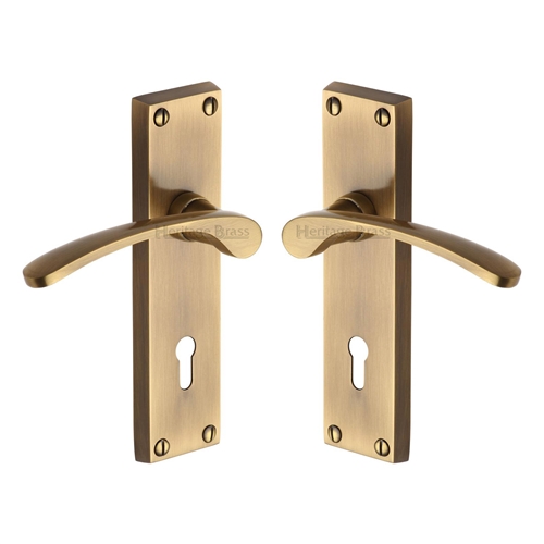 Sophia Door Handle on Plate