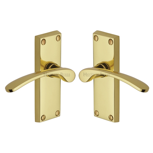 Sophia Short Door Handle on Plate