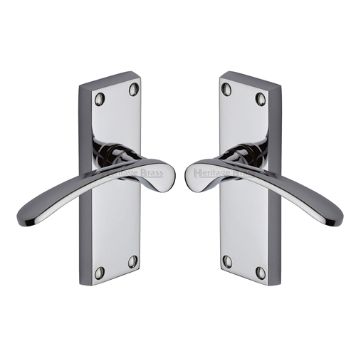 Sophia Short Door Handle on Plate