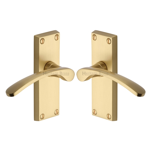 Sophia Short Door Handle on Plate