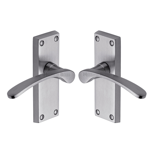 Sophia Short Door Handle on Plate