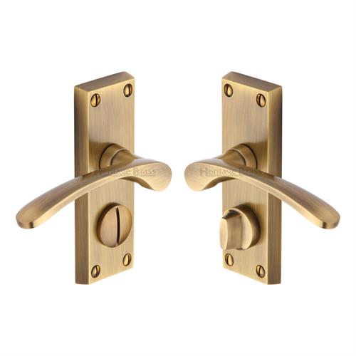 Sophia Short Door Handle on Plate