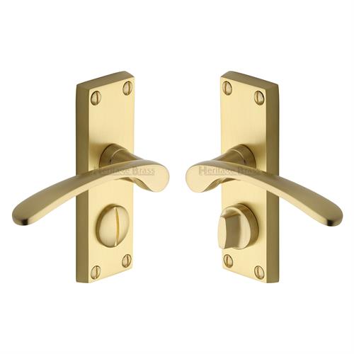 Sophia Short Door Handle on Plate