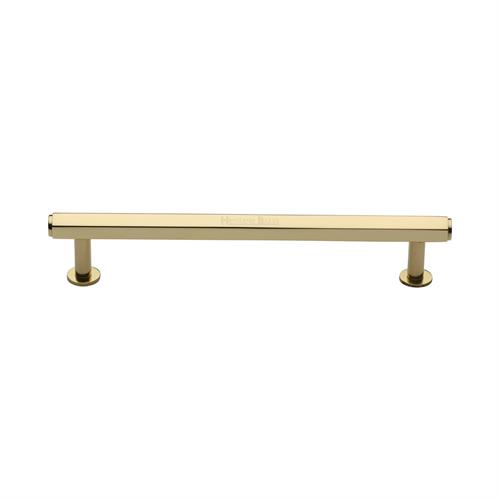 Hexagon Cabinet Pull Handle with Rose