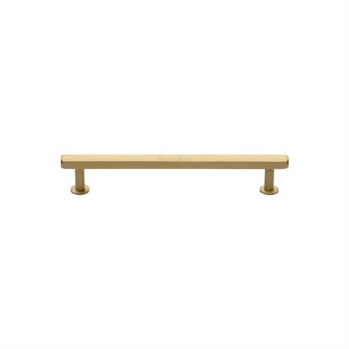 Hexagon Cabinet Pull Handle with Rose