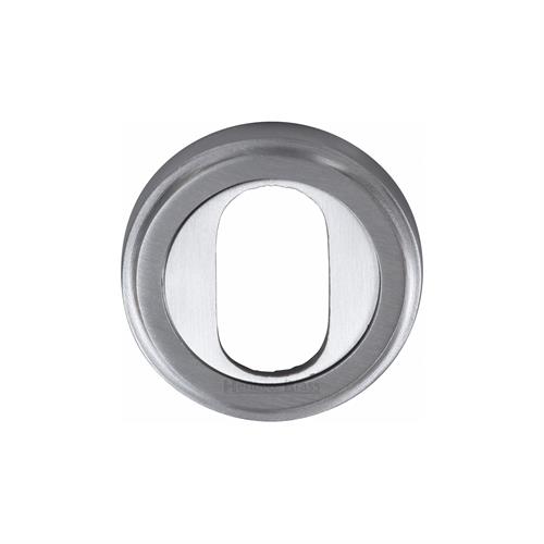 Oval Profile Cylinder Escutcheon Round - V5010