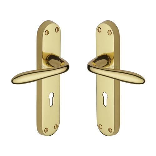 Sutton Door Handle on Plate