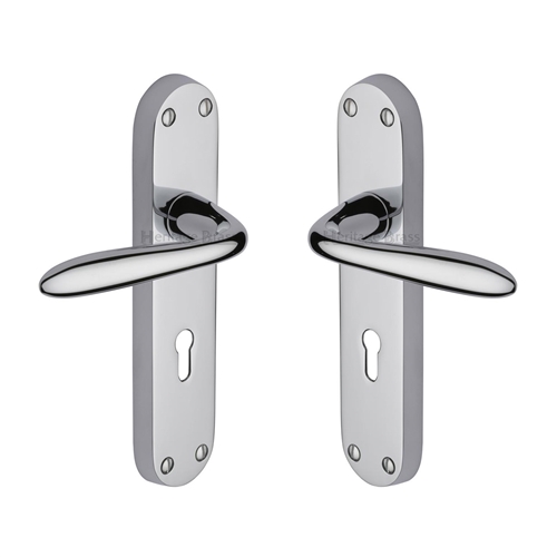 Sutton Door Handle on Plate