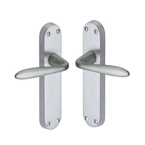 Sutton Door Handle on Plate