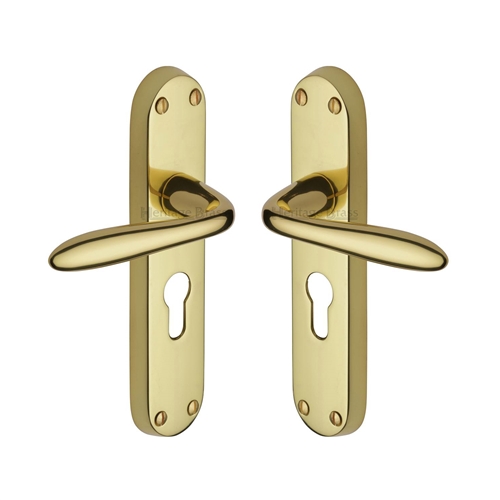 Sutton Door Handle on Plate
