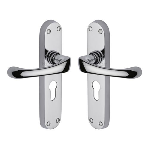 Gloucester Door Handle on Plate