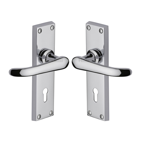 Windsor Door Handle on Plate