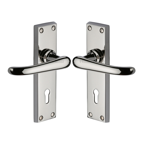 Windsor Door Handle on Plate