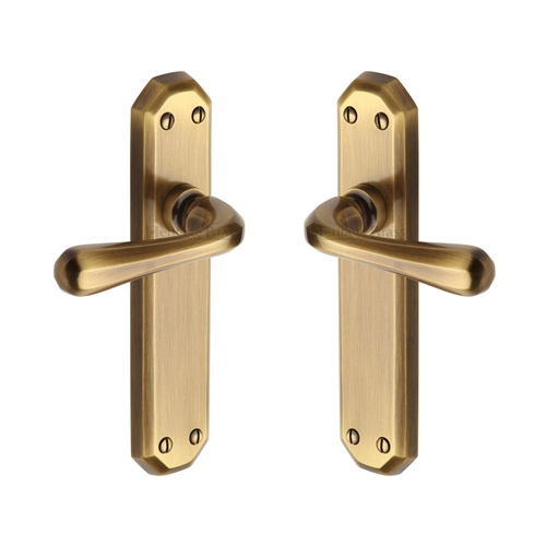 Charlbury Door Handle on Plate