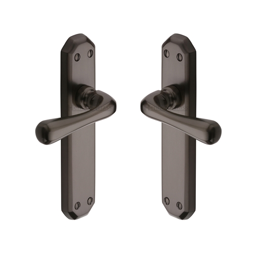 Charlbury Door Handle on Plate