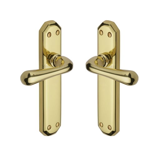 Charlbury Door Handle on Plate