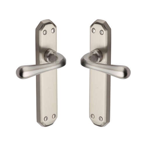 Charlbury Door Handle on Plate