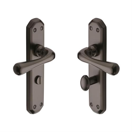 Charlbury Door Handle on Plate