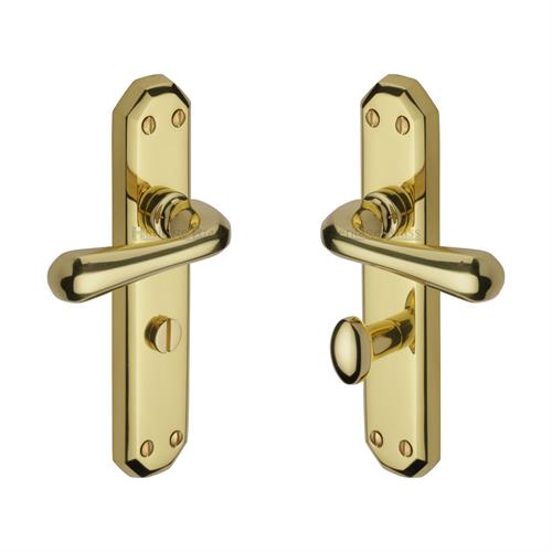 Charlbury Door Handle on Plate