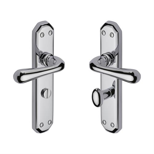 Charlbury Door Handle on Plate