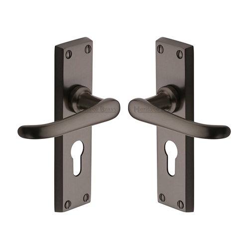 Windsor Door Handle on Plate