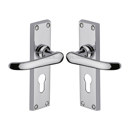 Windsor Door Handle on Plate