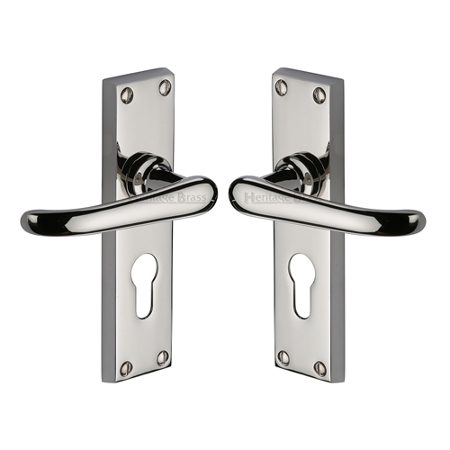Windsor Door Handle on Plate