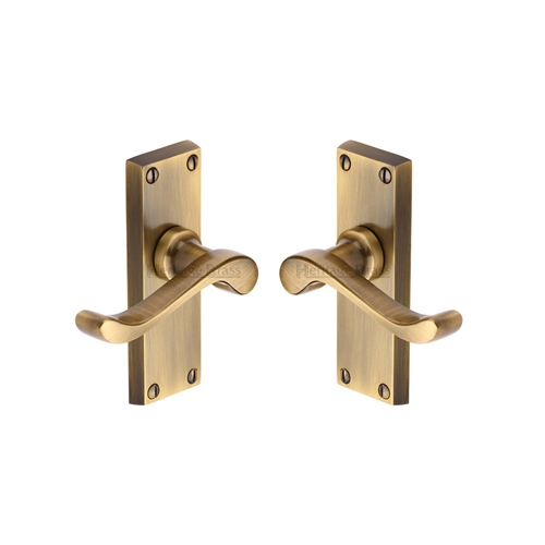 Bedford Short Door Handle on Plate
