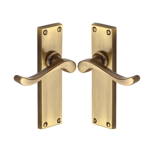 Bedford Door Handle on Plate