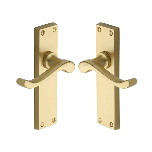 Bedford Door Handle on Plate