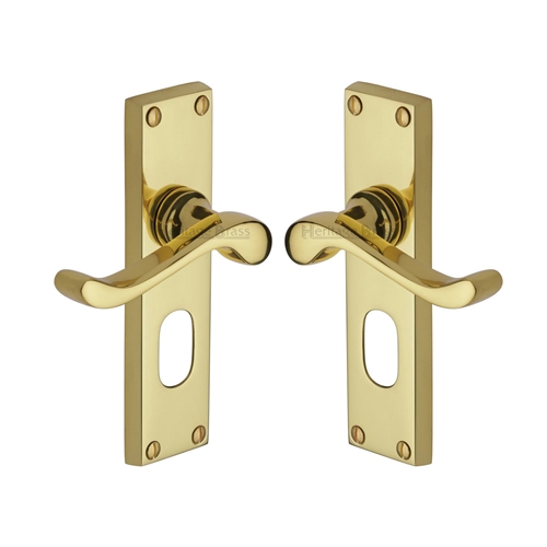 Bedford Door Handle on Plate